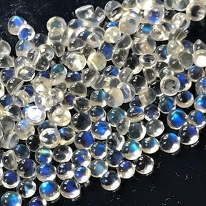 Piedra Lunar Natural Pulida de Exportación India, para Meditación, Alivio del Estrés, Protección Espiritual, 100% Auténtica, 100% Limpia, 3mm - Product Image 3