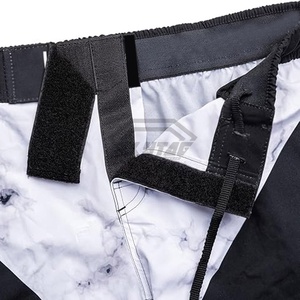 Pantalones Cortos de Entrenamiento MMA de Alto Rendimiento para Hombre, Logotipo Personalizado, Ropa de Artes Marciales, Ropa Deportiva para Gimnasio, Pantalones Cortos de MMA Cómodos para Fitness - Product Image 4