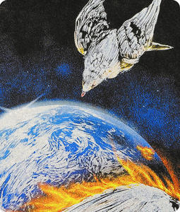 Ropa de hombre Camiseta de gran tamaño 100% ropa de calle de algodón Hip Hop lavado ácido en blanco camisetas Vintage para hombre - Product Image 4