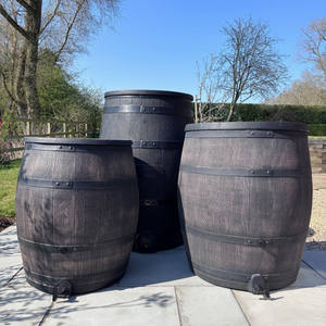 Baril en bois de haute qualité de 240 L, de qualité alimentaire, pour le stockage du vin et des boissons - Product Image 2