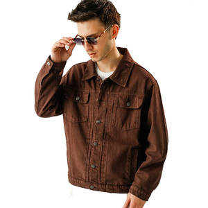 Chaqueta Vaquera de Mezclilla Lisa Personalizada - Chaqueta Vaquera de Mezclilla para Hombre de Excelente Calidad al por Mayor, Chaqueta Vaquera de Mezclilla Personalizada de Alta Calidad para Hombre - Product Image 3