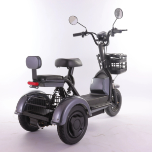 Tricycle électrique à 3 roues, autonomie 70-90 km, frein à tambour, idéal pour personnes âgées et familles, directement de l'usine - Product Image 2