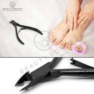 Highland Nail Nipper Black Beauty Concept International Eco-Friendly Good Selling Custom Oem Service para uñas - Product Image 4