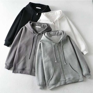 Conjunto Deportivo de Invierno para Mujer, Sudadera con Cremallera Completa Personalizada, Bolsillos con Cremallera, Técnicas de Bordado, Apliques Decorativos, Venta al Por Mayor OEM - Product Image 5