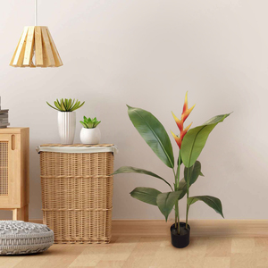SKVT-Tang Strelitzia reginae Bird of <span class=keywords><strong>Paradise</strong></span> Artificial Interior/Exterior Decoración <span class=keywords><strong>tropical</strong></span> Living Office Certificado UV - Product Image 1