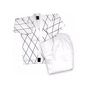 Professional Manufacturer Men's Women's Martial Arts Wear Hapkido Kendo Gi Jerseys & <b>Trousers</b> With Adjustable Drawstring Waist - Product Image 1