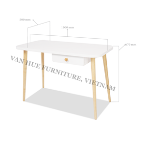 Servicios OEM y ODM para mesa de estudio de MDF con gabinete de fabricante - Product Image 5