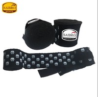 Bandages de boxe camouflage pour hommes et femmes, avec logo personnalisé, protection pour l'entraînement MMA, fermeture auto-agrippante légère