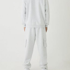 Nouveauté Pantalon élastique de haute qualité, coupe droite, décontracté, en tissu doux pour la peau, avec poche zippée, cinq couleurs, écologique - Product Image 4