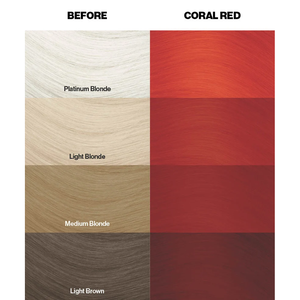 ครีมย้อมผมสีแดงปะการังแบบกึ่งถาวร  วีแกน ปราศจากแอมโมเนีย สีติดทนนาน - Product Image 4