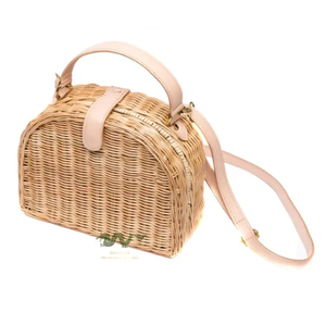Sac à main en rotin décontracté pour femmes, fait à la main, taille personnalisée, logo personnalisé, design élégant, respectueux de l'environnement, fabriqué au Vietnam - Product Image 2