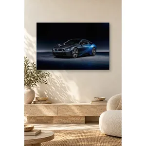 Impression sur toile Fida Navy Blue Studio Lighting BMW i8 - Product Image 1