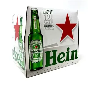 Cerveza Heineken Lager en botella de 33cl, incluyendo Heineken Light y Heineken sin alcohol, a precio de mayorista. - Product Image 3