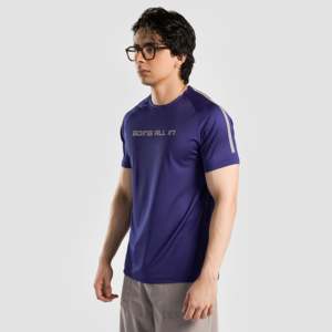 Camiseta Deportiva All in Active en Azul Rey - Product Image 3