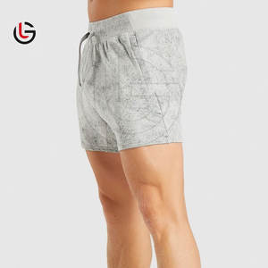 Pantalones cortos deportivos de algodón 100% personalizados para hombre, pantalones cortos para correr informales con patrón sólido transpirable de secado rápido de Pakistán a bajo precio - Product Image 3