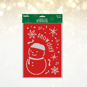 Pochoirs de Noël, modèles de motifs de Noël pour la peinture, artisanat festif, fournitures d'art DIY, pochoirs en plastique durable pour le dessin - Product Image 2