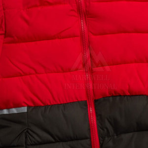 OEM Service Design Own Logo Front <b>Men</b> Hooded Bubble Winter <b>Jacket</b> High Quality Quick Dry & Breathable Fashion Wear - Product Image 6