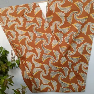 Quantité minimale de commande BASSE coton imprimé liberty floral personnalisé tissus imprimés pour femmes pour vêtements de pyjama en popeline