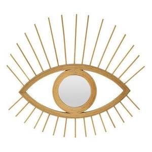 Nueva colección de muebles de pared de lujo para el hogar Art Deco Vintage decoración de baño hermoso espejo de mimbre moderno hecho a mano espejo de ratán - Product Image 2