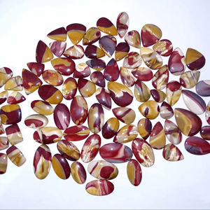 AAA + naturel qualité Mookite jaspe poli pendentif lâche pierres précieuses Cabochon Lot pour la fabrication de bijoux guérison chrystal pierre précieuse - Product Image 1