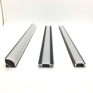 Modern Slim <b>Aluminum</b> LED Extrusions 6000 Series Under-Cabinet Display Lighting Custom Cutting Bending Welding Punching Services - Product Image 2