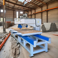 Machine de découpe de pierre OEM avec 4 barres de support Machine de découpe de pierre pour grandes dalles