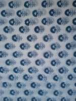 Bunga Indian buatan tangan Voile katun Handblock kain motif untuk wanita gaun musim panas jubah kemeja