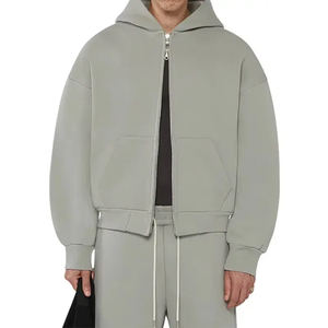 Sudadera con Capucha de Algodón 100% para Hombre, de Alta Calidad, Gruesa, Transpirable, de Secado Rápido, Ajuste Regular, para Invierno, Venta al por Mayor - Product Image 3