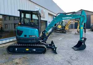 Pour Sunward Swe 35UF Mini pelle sur chenilles Yanmar moteur KYB cylindre hydraulique clé Yamar moteur pompe boîte de vitesses engrenage PLC roulement - Product Image 3