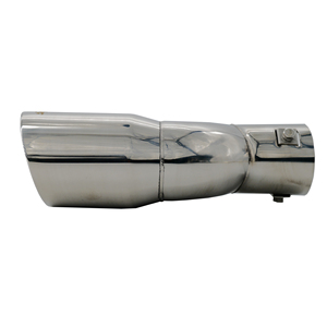Terminale rotondo diametro 63mm a doppia inclinazione in acciaio inox - Product Image 2