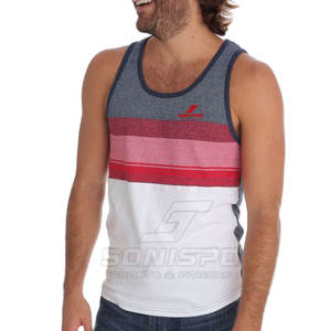 Camiseta sin mangas para hombre más vendida, camiseta de entrenamiento de secado rápido de alta calidad para verano, punto informal, diseño liso activo - Product Image 5