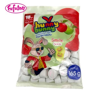 Custom Private Label Printed Smiley Face Round Marshmallow Candy Bulk Yellow Soft Cotton <strong>Sugar</strong> Candy Sweets - Product Image 3