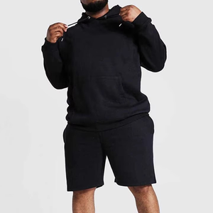Custom Silk Screen Printing Sweat <b>Shorts</b> and Hoodie Set <b>Men</b> Oversized Boxy <b>Zip</b> up <b>Short</b> Tracksuits Hoodie and <b>Short</b> Sets <b>Men</b> - Product Image 6