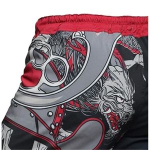 Pantalones cortos de boxeo MMA para hombre, pantalones cortos de poliéster para kick boxing, pantalones cortos de boxeo Muay Thai - Product Image 5
