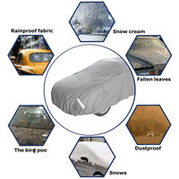 STARRYHEART Housse de protection universelle pour voiture Pare-brise Housse de protection automatique pour voiture étanche