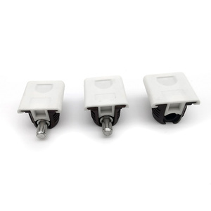 Connecteurs de meubles en zinc, ensembles de vis à came 2 en 1 avec goujons d'<span class=keywords><strong>expansion</strong></span> en plastique et supports d'étagères de placard - Product Image 3