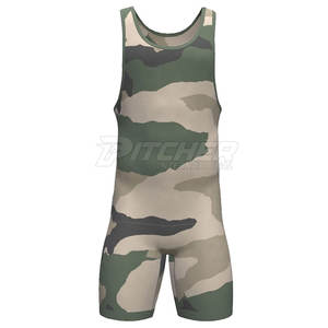 Singletes de Lucha Libre Hechos en Pakistán, de Alta Calidad, Ligeros, con Correa Ajustable, Colores y Tallas Personalizadas, Marca Privada para Venta en Línea - Product Image 1