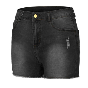 Nouvelle mode de shorts sexy pour femmes mini jeans chauds pantalon taille moyenne short denim à jambes larges pour femmes logo personnalisé service OEM pour femmes - Product Image 6