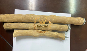 Cây đậu chim gỗ Java Việt Nam làm thủ công từ gỗ cà phê tự nhiên, dành cho lồng chim vẹt, phụ kiện, kích thước tùy chỉnh, khắc logo - Product Image 6