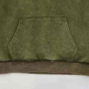 Oem Blank Custom 2025 Oversized Acid Wash Hoodie Fabricante 100% Cotton Hoodie High Quality Vintage Washed 420g Hoodies - Product Image 5