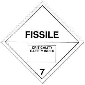 Materiali fissionabili di classe 7 - Product Image 1