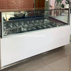 Congélateur Commercial de vitrine de crème glacée à 16 plateaux de gel d'arc avec le <span class=keywords><strong>prix</strong></span> d'usine - Product Image 5
