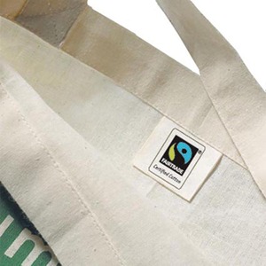 Bolsas de algodón con asa corta de material sólido ecológico personalizables a precio de fábrica al por mayor a la venta - Product Image 2