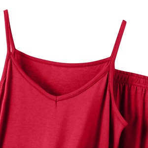 Pijamas para mujer Conjunto de pijama de traje de noche para mujer Conjunto de mujer Tirantes Pantalones cortos Ropa de Casa Camisola de mujer Pijama - Product Image 3