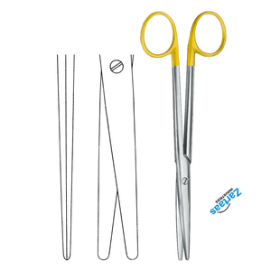 Ciseaux de dissection droits fins TC Lexer en acier inoxydable de haute qualité Instruments chirurgicaux de 16cm - Product Image 3