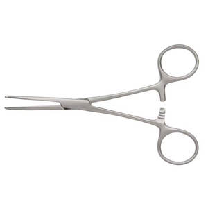 Pinzas de bloqueo Kelly quirúrgicas dentales de acero inoxidable de alta calidad, soporte técnico en línea, fórceps de instrumentos quirúrgicos básicos - Product Image 1