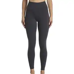 Düz boş Fitness giysileri kadın tayt içinde düz renk üst satış egzersiz koşu Leggings Leggings