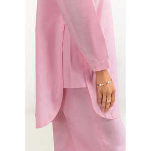 Conjunto Coordinado Teñido en Chambray IPST-44553 Hecho de Material de Algodón Suave - Product Image 2