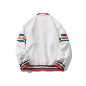 Nouvelle arrivée 2025, veste universitaire en cuir noir de qualité supérieure, personnalisée, de haute qualité, couleur vive, veste universitaire pour homme - Product Image 5