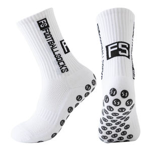 Men's Performance Winter Sports Athletic Soccer <b>Grip</b> <b>Socks</b> Custom Logo Wholesale Anti-Slip Football Letters Pattern - Product Image 3